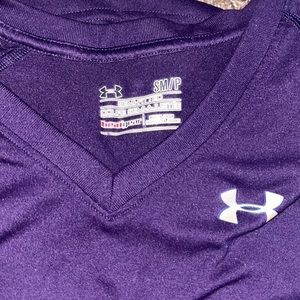 under armour v neck tshirt